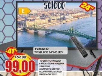 TV SELECO 24" HD LED