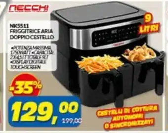 Risparmio Casa FRIGGITRICE ARIA DOPPIO CESTELLO offerta