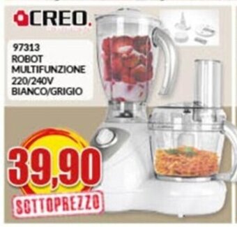 Creo ROBOT MULTIFUNZIONE 220/240V BIANCO/GRIGIO