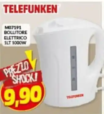M07191 BOLLITORE ELETTRICO 1LT 1000W
