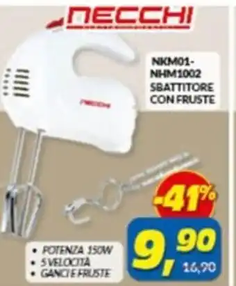 NECCHI SBATTITORE CON FRUSTE