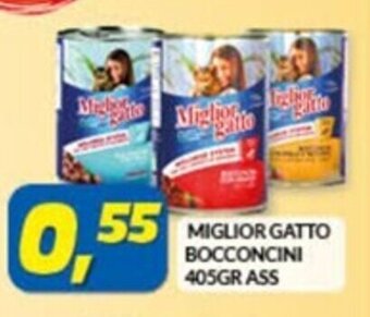 MIGLIOR GATTO BOCCONCINI 405GR ASS