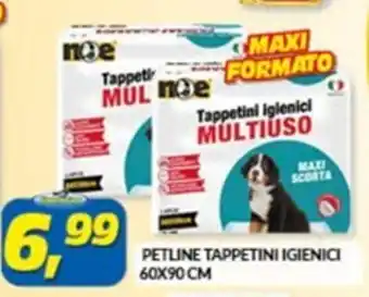 PETLINE TAPPETINI IGIENICI 60X90 CM