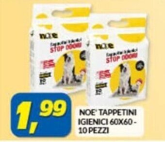 NOE' TAPPETINI IGIENICI 60X60-10 PEZZI