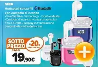 Expert SEEK Auricolari senza fill Bluetooth® offerta