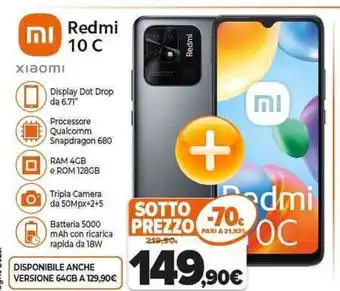 Expert Redmi 10 C offerta