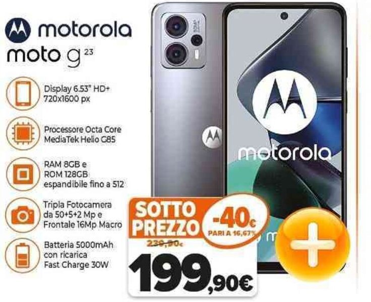 Expert motorola moto g 2³ offerta