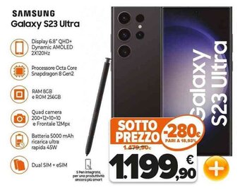 Expert SAMSUNG Galaxy S23 Ultra offerta