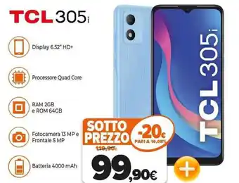 Expert TCL 305 offerta