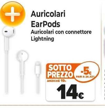 Auricolari Earpods
