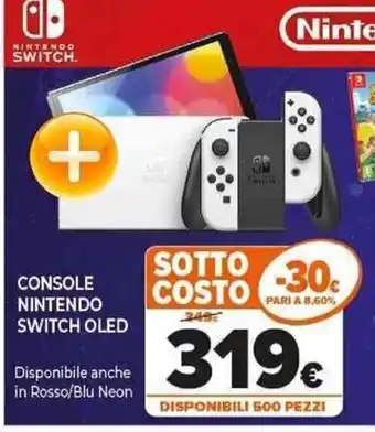 Expert CONSOLE NINTENDO SWITCH OLED offerta