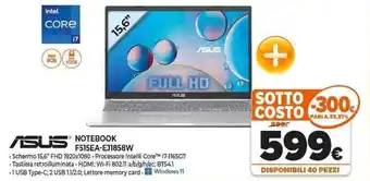 Expert ASUS Notebook F515EA-EJ1858W offerta