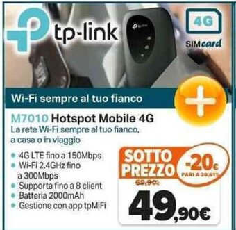 M7010 Hotspot Mobile 4G