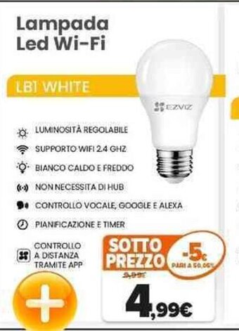 Lampada Led Wi-Fi