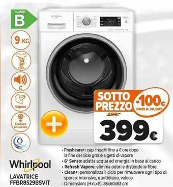 Whirlpool LAVATRICE FFBR8529BSVIT