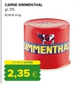 Simmenthal carne