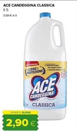 Tigre Ace candeggina classica offerta