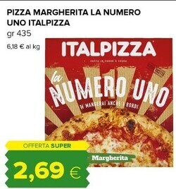 Tigre Italpizza pizza margherita la numero uno offerta