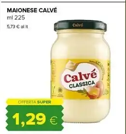 Tigre Calvè maionese offerta