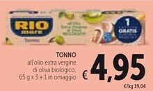 Spazio Conad Rio mare tonno offerta