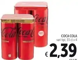 Spazio Conad Coca cola bibite offerta