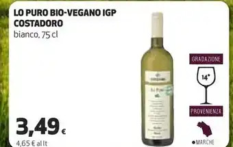 Costadoro lo puro bio-vegano igp