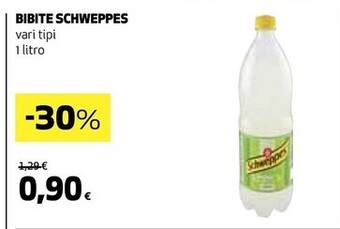 Coop Schweppes bibite offerta
