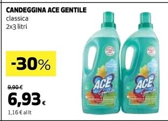 Coop Ace candeggina gentile offerta