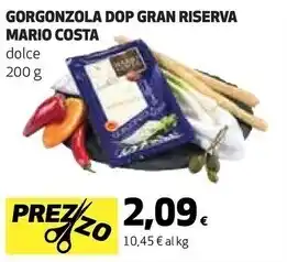 Coop Mario costa gorgonzola dop gran riserva offerta