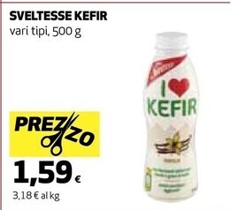 Coop Sveltesse kefir offerta