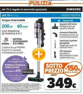 Scopa ricaricabile