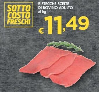 Bennet BISTECCHE SCELTE DI BOVINO ADULTO offerta
