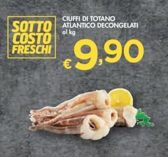 CIUFFI DI TOTANO ATLANTICO DECONGELATI