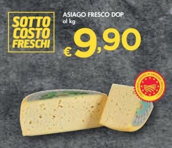 Bennet ASIAGO FRESCO DOP offerta