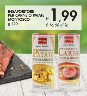 Bennet INSAPORITORE PER CARNE O PATATE MONTOSCO g 120 offerta