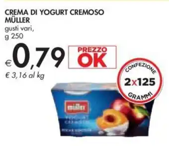 CREMA DI YOGURT CREMOSO MÜLLER g 250