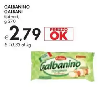 Bennet GALBANINO GALBANI tipi vari, g 270 offerta