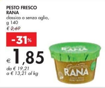 PESTO FRESCO RANA g 140