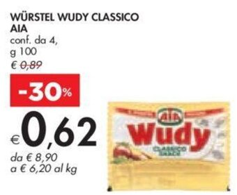 WÜRSTEL WUDY CLASSICO AIA g 100