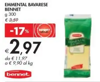 EMMENTAL BAVARESE BENNET g 300