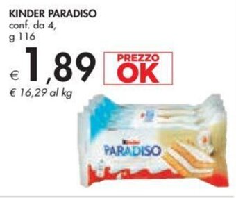 Bennet KINDER PARADISO conf. da 4, g 116 offerta