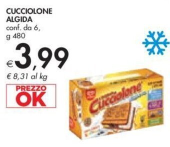 Bennet CUCCIOLONE ALGIDA conf. da 6, g 480 offerta
