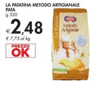 Bennet LA PATATINA METODO ARTIGIANALE PATA g 320 offerta