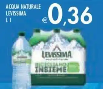 Bennet ACQUA NATURALE LEVISSIMA 1 l offerta