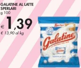 Bennet GALATINE AL LATTE SPERLARI g 100 offerta