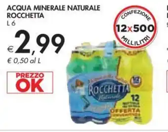 Bennet ACQUA MINERALE NATURALE ROCCHETTA 6 l offerta