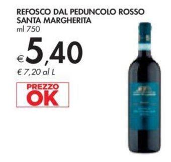 REFOSCO DAL PEDUNCOLO ROSSO SANTA MARGHERITA ml 750