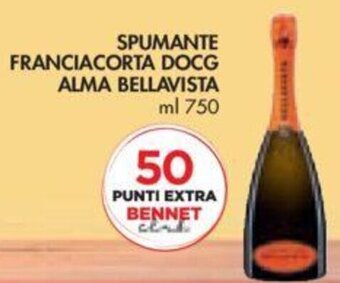SPUMANTE FRANCIACORTA DOCG ALMA BELLAVISTA ml 750