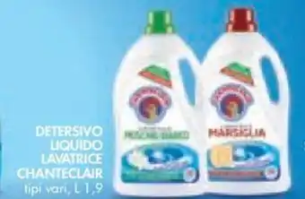Bennet DETERSIVO LIQUIDO LAVATRICE CHANTECLAIR tipi vari, L 1,9 offerta