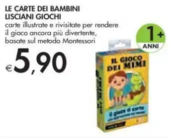 Bennet LE CARTE DEI BAMBINI LISCIANI GIOCHI offerta